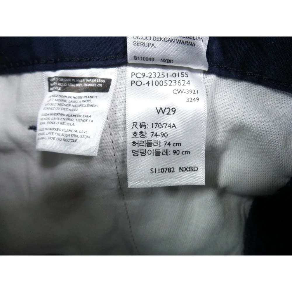 Levis‎ Shorts Mens Size 29 Blue Ripstop Canvas Cargo Pockets High Rise Outdoor
